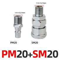 Greito atjungimo oro žarnos jungtys Jungiklis 8mm Kompresoriui SP20 PP20