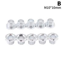 M10 sriegiuotas vamzdelis su veržle lempoms, tuščiaviduris varžtas, metalinis vamzdelis, sriegio balinimas, sriegio remontas, apšvietimo pagrindo jungiamieji priedai 1.4*1cm