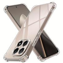 Minkštas silikoninis skaidrus krištolinis TPU telefono dėklas XIAOMI 15T/ 15T Pro 5G Xiaomi 15T Pro balta