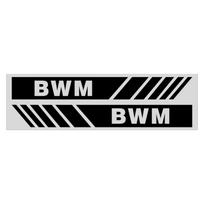 2PCS Car Rearview Mirror Decoration Sticker Emblems Styling for Bmw 3 2 5 Series E90 F10 E60 X3 F25 E46 X5 G05 F30 X5 E53 E91 M5