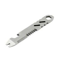 Outdoor Survival Tool Steel Scraper Fire Starter Pry Bar With Cutting Edges Hex Wrench Bottle Opener For Camping Hiking