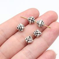 Priedų Dalys Mažos Skylutės Tarpinė Karoliukas Senovinio Papuošalo Reikmenys QA045 A06-20pcs-8x8x8mm