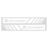 2 vnt. automobilio galinio vaizdo veidrodėlio 3D lipdukai Vinilinės plėvelės lipdukai Stilius Citroen C1 C3 C4 Grand Picasso C4L C5 C6 C8 VTS Aircross Citroen balta
