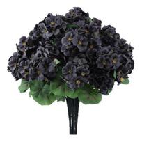 1/6/12 vnt. Dirbtinė pelargonijos gėlė su žaliais lapais, realistiška, atspari UV spinduliams, netikra šilkinė gėlė, vidaus, lauko, sodo, kiemo, balkono dekoracija 1pc juoda