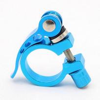 25.4/28.6/31.8/34.9mm Bicycle Seatpost Clamps 5 Colors Seatpost Clamp  Bicycle 25.4mm mėlyna