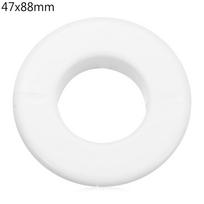 Plastikinis flanšo dangtelis Vamzdžio sienelės dangteliai Maišytuvo dekoras Maišytuvo priedai Maišytuvo dekoratyvinis dangtelis 47x88mm