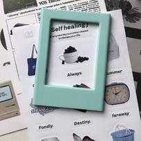 3 inches Fridge Magnet Magnetic Picture Display Holder  for Home Decoration šviesiai mėlyna spalva