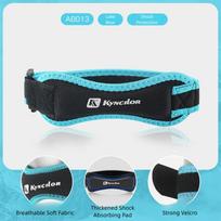 Elastic Design Shock Absorption Knee Pad Adjustable Patellar Tendon Knee Strap Knee Brace  Football ežero mėlyna spalva