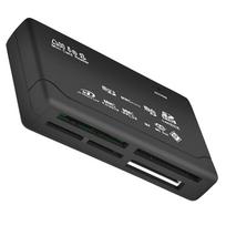 480Mbps Viskas viename atminties kortelių skaitytuvas USB 2.0 Išorinis kortelių skaitytuvas SD SDHC Mini Micro M2 MMC XD CF Skaitytuvas MP3 grotuvui, skaitmeniniam fotoaparatui