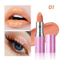 YOUNG VISION 6 Colors Available Pearl with Flash Is Not Easy To Fall Color Temperature Change Lipstick Color beige