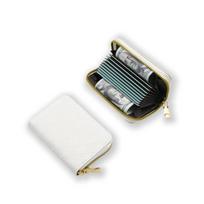 2026 Accordion Card Holder for Students: Multi-Slot, Zipper Coin Purse, Large Capacity for Men and Women. balta