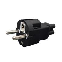 AU/US/EU/UK to IEC320 C5 Adapter, 3 Prong Laptop Power Plugs Converter 1