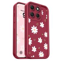 Plaukiojančių ramunių dėklas telefonui Motorola G86 G85 G84 G75 G60 G56 G54 G53 G52 G35 G34 G32 G30 G24 G22 G15 4G 5G Laiptinė Minkštas Co Moto G84