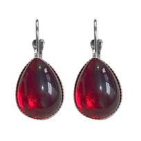 1 Pair Red Crystal Stone Drop Dangle Earrings for Women Girls Gothic Punk Style Earrings Halloween Christmas Gift 1 raudona