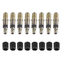 8Pcs/Set Valve Core Leak-Proof Easy Tubeless Presta Service Life Universal Installation Long Valve Cores
