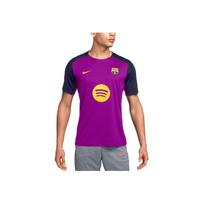 Nike Dri-Fit FC Barcelona 25/26 Strike marškinėliai, sugeriantys drėgmę, pralaidūs orui, su apvalia apykakle, trumpomis rankovėmis, futbolo marškinėliai, vyriški viršutiniai drabužiai HJ7752-552 XL