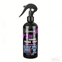 3 IN 1 Nano Ceramic Coating Spray Quick Hydrophobic Car Paint Polish Clean Protect Detailing 2