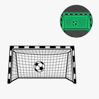 Tamsoje šviečiantys futbolo vartų sieniniai lipdukai, futbolo sienos lipdukas, lipinamas sportinis vinilo meno dekoras, šviečiantys futbolo vartai berniuko kambariui, miegamajam A