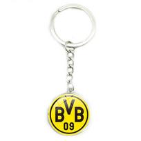 Serie A, La Liga, Bundesliga, Premier League, Ligue 1 Team Logo Keychain Pendant
