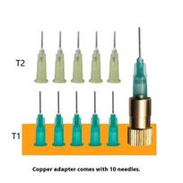 1 rinkinys B7000/T7000/T8000 klijams, praplėtimo galvutė su adata, srauto keitiklis, klijų srauto valdymas, klijų adatos adapteris Onesize