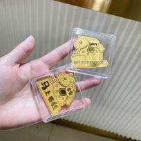 999 Gold Phone Sticker: Instant Wealth Pure Gold Sticker - Red Envelope Lunar New Year Souvenir