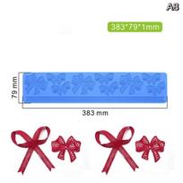 Flexible Flower Leaf Silicone Mold for Fondant Cake Lace Mat DIY Craft Decoration Non Toxic Baking Tool A8