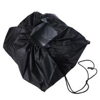Drawstring Design Projector Cover Water Protection Ceiling Mounted Projector Dust Proof Case Black Easily Folded juoda
