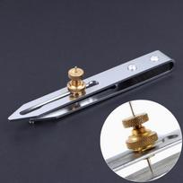 JN683 Adjustable Vinyl Flooring Fitting Tool Recess Scriber For PVC Plastic Floor Scriber Draw Lines Floor Compass one size