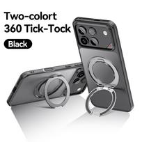 360° Rotating Magnetic Metal Ring Stand Phone Case For Honor Win RT Translucent Frosted Shockproof Back Cover Coque Fundas Honor Win or Win RT juoda
