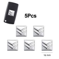 JYRN8 5/10Pcs 16mm Car Key Badge Stickers For Citroen C1 DS3 C2 C3 Vts C4 Saxo C4L C5 C6 C8 Xsara C3-XR Picasso Berlingo Cactus