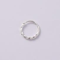 Apskritimas lankas auskarai moterims Vyriški ausų žiedai Ear Huggie 6-18mm 03 10mm sidabras