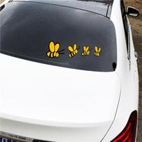 DYS automobilių parduotuvės bitės formos sunkvežimių kėbulo buferio langų lipdukai lipdukų dekoravimas