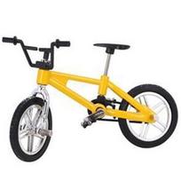 Mini lydinio BMX Finger Dviračio Modelis Dviračio Ventiliatoriai Vaikams Vaikų Žaislų Dovanų Papuošimas geltona