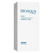 Bioaqua 8 Pcs/Lot Hyaluronic Acid Seaweed Pudding Mud Mask Moisturizing Oil-Controlling Repairing Firming Skin Deep Clean Anti-Acne