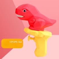 1 vnt. animacinis vaikiškas vandens šautuvas žaislas dinozauras plastikinis vandens šautuvas kovai vandens mūšis vasaros vandens kovų žaislai mažas vandens šautuvas raudona