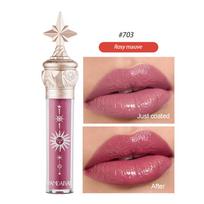 Little Star Stick Lip Gloss Lūpų dažai Vandens blizgus Plėvelė Veidrodis Lūpų Glazūra Stiklo lūpų blizgesys Drėkinamasis Tvarus ir Nelengvai Išblunkantis 704#