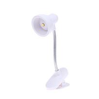 1vnt Mini Led Clamp skaitymo lempa Naktinės lemputės Namų nešiojama knygų laikiklio lempa 12.5*5cm balta