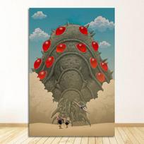 „Of The Wind Anime“ drobės plakatų sienų dailė, be rėmelių studija „Ghibli Nausicaa The Valley“ be rėmelio 21*30cm