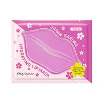 1vnt/10vnt/20vnt/30vnt Cherry Blossom lūpų kaukė maitinanti ir drėkinanti lūpų lūpų priežiūra 1PCS pink