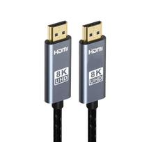HDMI kabelis HMDI 2.1 8K 60hz 4K 120hz Weave Cable 48Gbps HDTV skirstytuvo perjungiklio vaizdo garso laidas nešiojamajam televizoriui Xbox serijos projektoriaus monitorius 5m