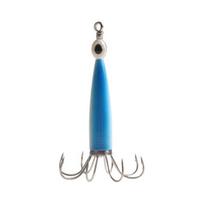 Squid Jig Hook Stiprus įsiskverbimas į žuvį Pritraukimo Kompaktiškas Švytintis Sepijos Rankovė Aštuonkojis Kalmarų Jig Kabliukas Žvejybos Priedas 8 mėlyna