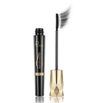 Fluffy Volume Mascara 4D Šilko pluošto blakstienų tušas vandeniui atsparus storas ilgas riestas blakstienų makiažas juoda