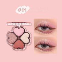 Lucky Clover akių šešėlių paletė keturių spalvų akių šešėliai nėra lengvai nuimami Pure Lust Ambient Matte