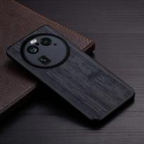 Case for Oppo Find X6 Pro X6 5G funda bamboo wood pattern Leather phone cover Luxury coque for oppo find x6 pro case capa Find X6 Pro juoda