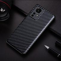 Anglies pluošto tekstūros telefono dėklas, skirtas Xiaomi Mi 12 12S Pro Ultra Lite 12X 5G Fashion Design Back Coque, skirtas Xiaomi 12T Pro dėklui Xiaomi 12 juoda