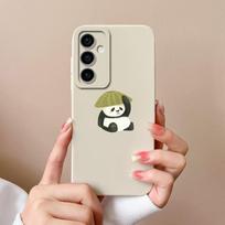 Telefono dėklo dangteliai, skirti Samsung Galaxy S24 Ultra F15 S24+ A55 A15 M15 Cute Bear Animacinio modelio smūgiams atsparus silikoninis minkštas aukštos kokybės buferis, skirtas Samsung Samsung S24 Ultra