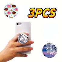 3 pakuotės mobiliųjų telefonų stovas, sulankstomas telefono piršto laikiklis, sulankstomas laikiklis telefonams 3Pcs