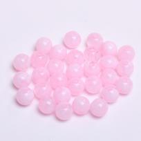 Debesų efekto karoliukų vėrimo priedai Derva 30 vnt. Apvalios apyrankės karolių priedai 8 mm Nefrito akmens imitacijos papuošalai, rankų darbo mada Style7 8mm 30Pcs