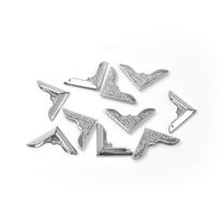 30 vnt Knygų kampų rėmelių apsaugos Scrapbooking albumai Dekoratyviniai kampai #1 - 32x23x3mm