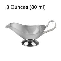 Juodųjų pipirų padažo puodelis vakarietiško maisto sultys valties vaisių salotų padažas 304 nerūdijančio plieno restorano baro įrankis 3 Ounces 80 ml